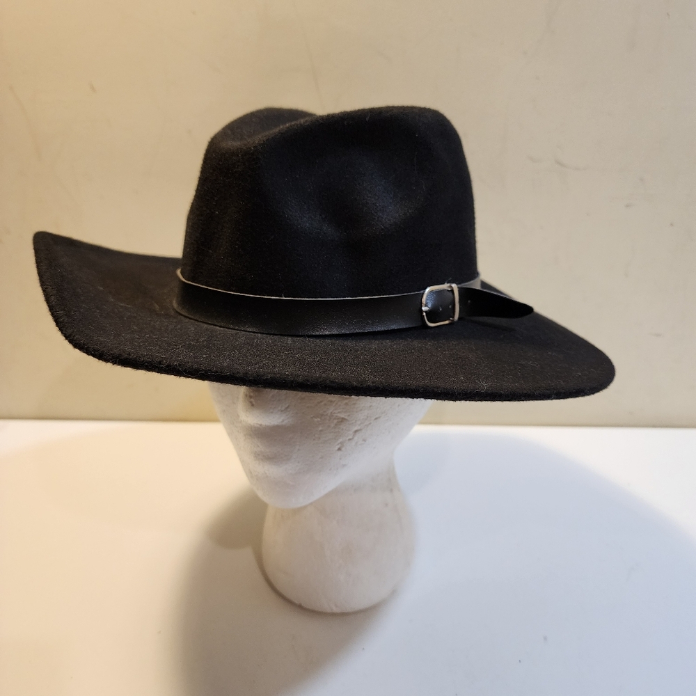 CG New York Chic Black Fedora with Band